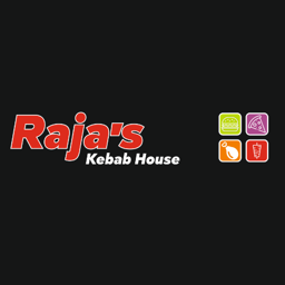 Raja's Kebab House logo.
